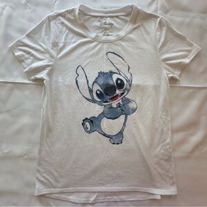 Disney Lilo & Stitch white short sleeve casual tee shirt women’s medium‎ soft